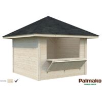 Abri de jardin en bois Bianca 8,3 m2 Set 104 Naturel