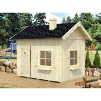 Abri de jardin en bois Grete 3,7 m2 Naturel