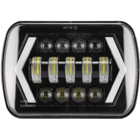 Phare LED H4 210W 6000K 21000LM – Étanchéité IP67 – Compatible Jeep Cherokee XJ 12-24V – Longue durée de vie 80000h