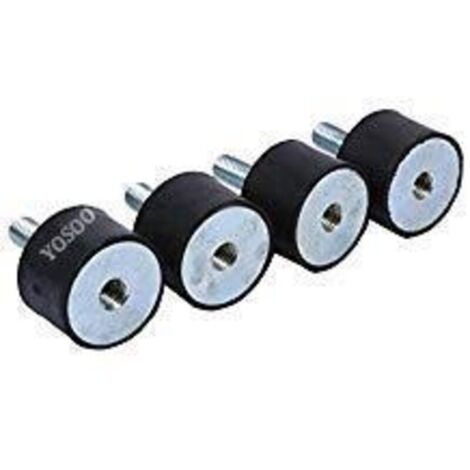 4x supports en caoutchouc amortisseur Anti Vibration Silentblock bobines M8 (1/5)