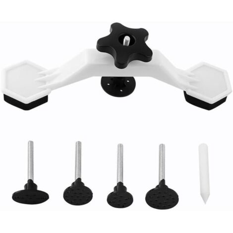 Kit de Réparation de Bosses sans Peinture, Kit D'Outils de Réparation de Carrosserie, avec 5 Tailles Différentes de Film et 1 Stylo Plume pour Enlever Les Bosses de Voiture (1/5)