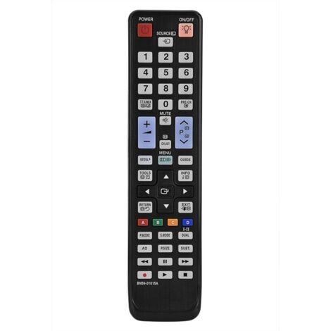 TV Remote Control, Contrôleur de télévision Easy Connection Remplacement parfait pour Samsung BN59-01015A