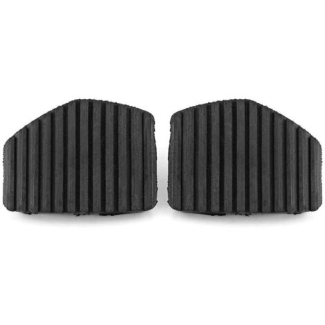 Couvercles en caoutchouc pour pédales de frein et d'embrayage – Compatibles Peugeot 1007 207 208 301 – Citroën C3 C4 C5 C6 C8 – Surface antidérapante