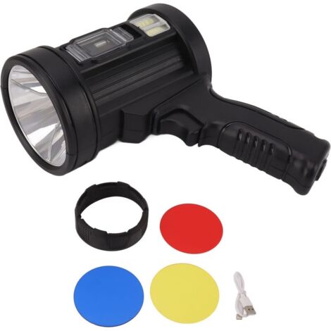 Spot solaire portatif multifonction, étanche, Super lumineux, projecteur d'urgence, longue veille, pour la pêche et le Camping en plein air