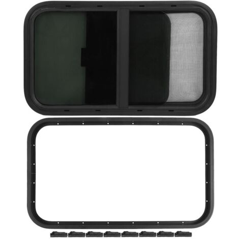 Glissière de coins ronds de remplacement de fenêtre de camping-car avec moustiquaire pour véhicules de Construction de camping-car de remorque