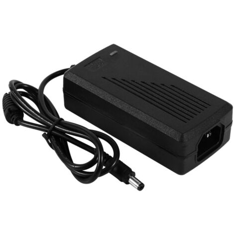 Adaptateur AC 100V-240V DC 12V 5A 60W – Alimentation pour moniteurs LCD et lumières LED – Indicateur LED – Prise CC 5,5mm