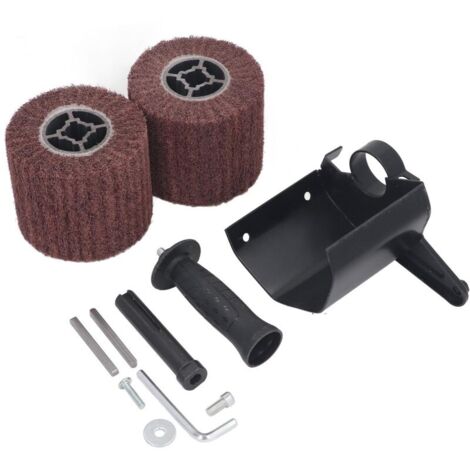 Accessoire pour meuleuse d'angle M10 vers polisseuse, ensemble de rondelles, de clés à vis et de poignées de meule de brunissage
