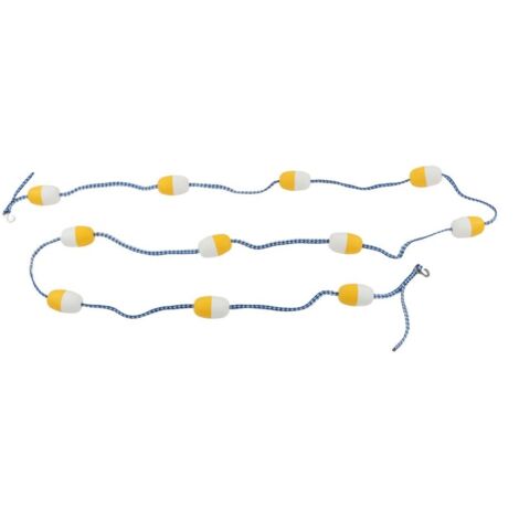 Ligne de voie flottante 5M 7CM, corde de séparation de sécurité pour piscine réutilisée en PVC, pour l'intérieur