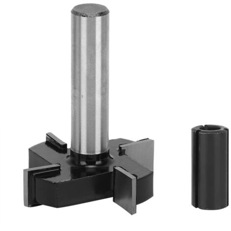 Ensemble de coupe noir à quatre lames de Type T, outils pour le travail du bois, accessoire de quincaillerie Durable (quatre 12x1/2) (1/5)