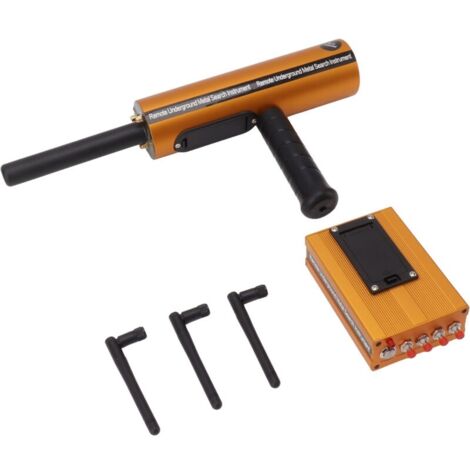 Localisateur de détecteur de métaux AKS avec 3 antennes, portée de 1200m, profondeur de 25M, Scanner de recherche de métaux de haute précision pour or, argent et cuivre