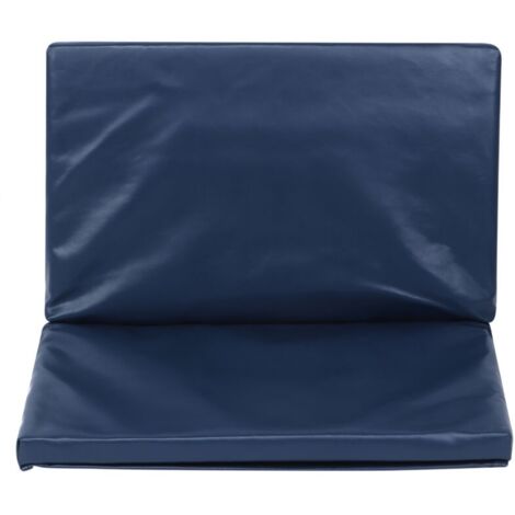 Repose-pieds pour pédale de fauteuil roulant handicapé, coussin élévateur, coussin de jambe, accessoire de protection (16x20x1 pouces, bleu)