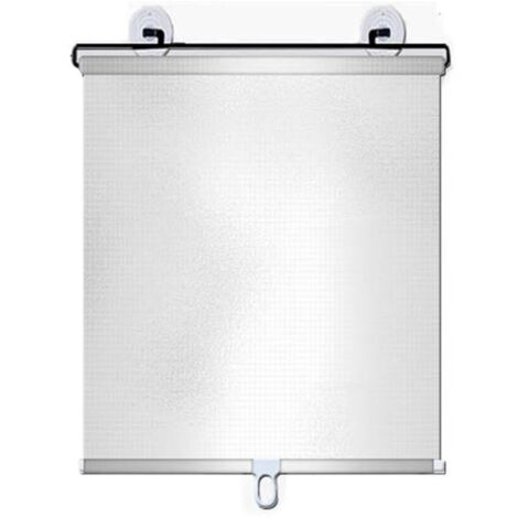 Rideaux rétractables pour pare-brise – Protection UV – Installation facile avec ventouses – Taille 50x125 cm en PVC