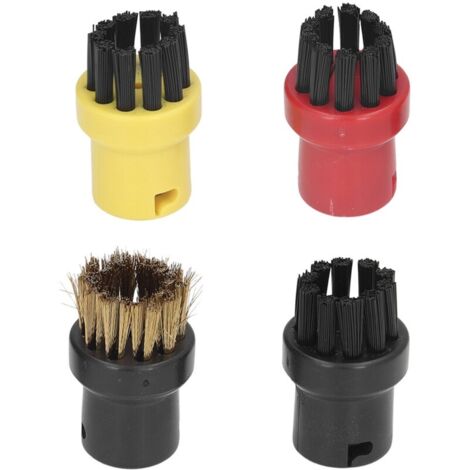 Brosses rondes de nettoyeur à vapeur à petite tête de brosse pour Karcher SC1 SC2 SC3 SC4 SC5 SC7