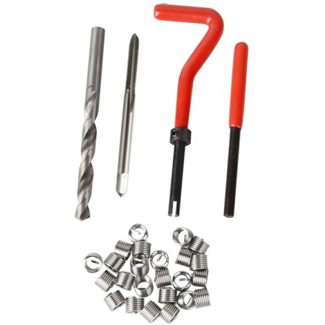Kit de réparation de filetage métrique 30 pièces, M3 M4 M7 M9 M11, outil de bobine professionnel pour voiture M3 x 0,5