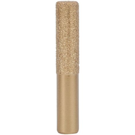 Mèches de routeur en diamant, tige droite brasée dorée pour couteau à couture de marbre en pierre de Quartz 12.7x13.5 75mm (1/5)