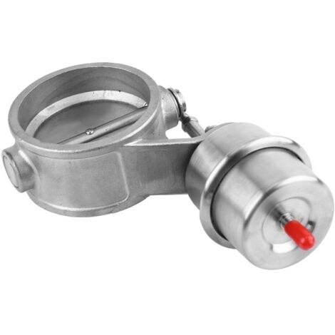 Valve de contrle d'échappement universelle pour voiture, 2.5 pouces, pour accessoire de véhicule à tuyau D de 63mm (fermer)
