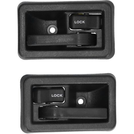 Poignée de porte de voiture ABS 55176477AB, 2 pièces, intérieur gauche droit pour Jeep Wrangler 1987 – 2004 (1/5)