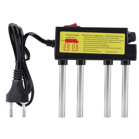 Compteur de qualité de l'eau, électrolyseur robuste, réutilisable et durable, facile à utiliser pour l'agriculture et le jardinage