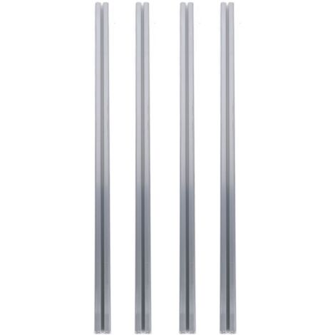 Profilé d'extrusion d'aluminium, fente 4040 T, norme européenne, Rail linéaire anodisé, pièce d'imprimante 3D CNC, bricolage, 39,4 pouces, 1000mm, argent, 4 pièces