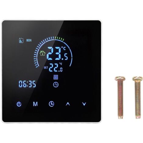 Contrôleur de température maximale 3500W, réglage de 5 à 60 ℃, Thermostat de contrôle à distance numérique LCD pour Tuya AC90V-240V, Type WIFI