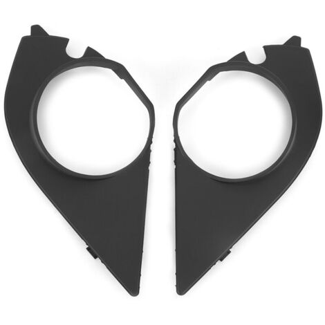 Couvercle de phare antibrouillard, cadre de calandre adapté pour 5er E60 E61 03-10 (1 paire 51117896603 51117896604)