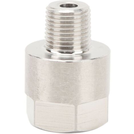 Adaptateur de jauge de pression d'huile 1/8 pouces NPT mâle vers M10x1.0 femelle pour le décollage de la température de l'eau du carburant