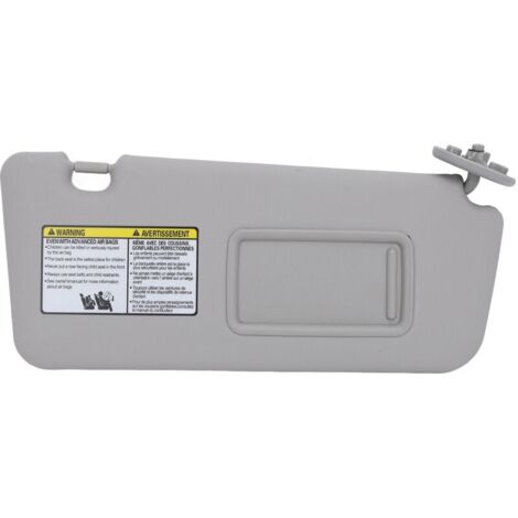 Pare-soleil avant droit côté passager, avec blocage du miroir de maquillage, élégant, pour RAV4 2004 à 2005, gris 74310 42370 B0