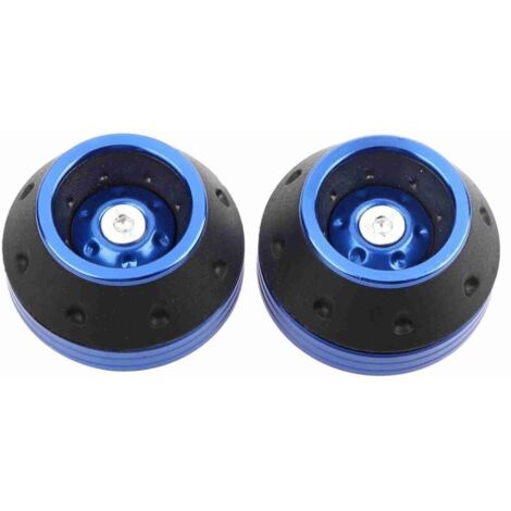 Cadre de roue de fourche avant en aluminium CNC, curseur de moto, Protection contre les chutes, Scooter, cyclomoteur, bleu
