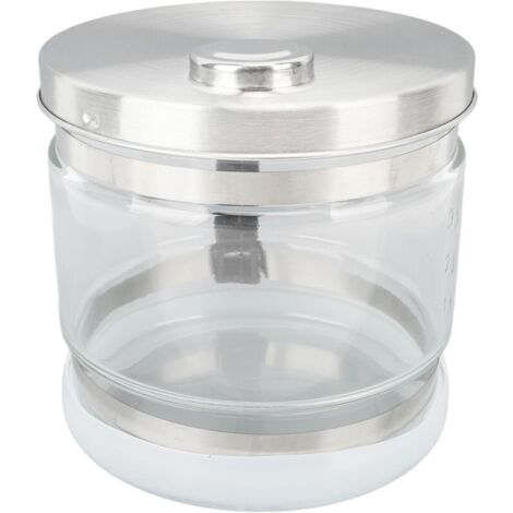 Récipient d'eau distillée de remplacement, bouteille de collecte de stockage, pot en verre pour comptoir de beauté à domicile 4L