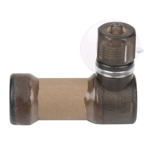 Atomiseur de CO2 à diffuseur de dioxyde de carbone facile pour équipement d'aquarium Super Fish Tank(Brown, L) (1/5)