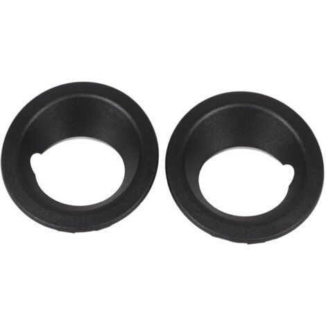 Couvercle d'anneau de phare antibrouillard pour pare-choc avant, 2 pièces, noir 51113400912, remplacement pour X3 E83 2004 – 2006