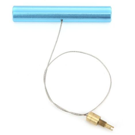 Extracteur de valve de pneu de moto, outil pour chambre à air, 80 x 10 mm, composants de vélo, bleu
