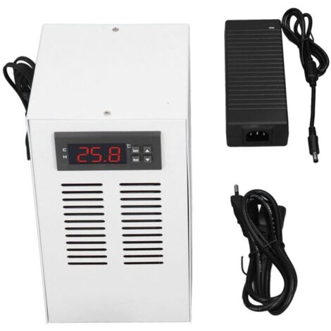 Refroidisseur d'eau pour Aquarium 72W, 3l/Min, 30 à 35db, système de refroidissement à température constante et à faible bruit, prise ue, ac 100 à 240V