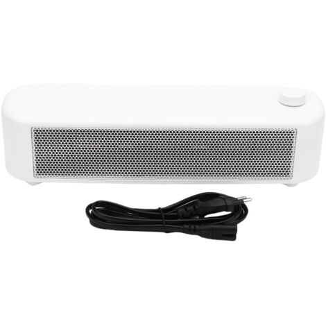 Mini radiateur pour usage intérieur 500W 2 vitesses PTC chauffage rapide ventilateur de bureau Portable chambre bureau prise ue 220V (1/5)