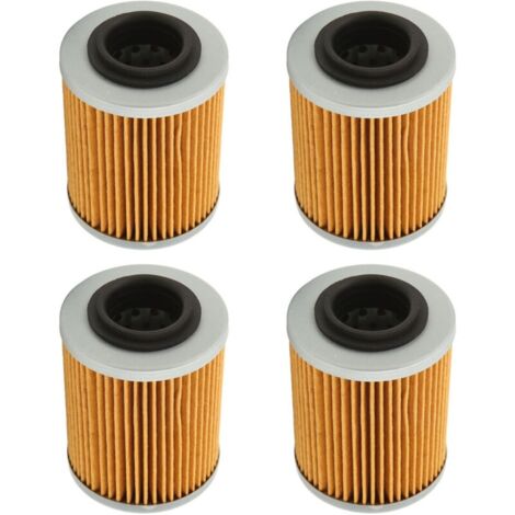 Filtre à huile de remplacement 420256188 KN152 HF152, 4 pièces, pour CAN-AM 330 400 450 500 2003-2017