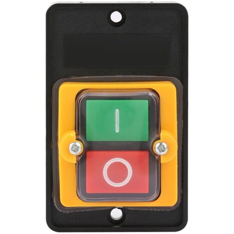 AC220V/380V 10A bouton-poussoir marche/arrêt étanche bouton-poussoir