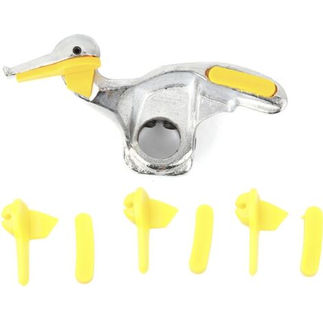 Support de changeur de pneu de voiture en acier inoxydable, accessoires de tête de canard démontables avec coussinets de protection 28mm/1,1 pouces (1/5)