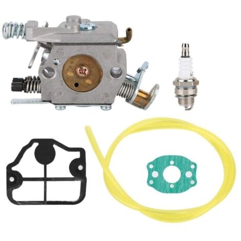 Kit de carburateur pour tronçonneuses Husqvarna 36 41 136 137 141 142 – Remplacement Zama C1Q-W29E – Matériaux durables pour performance optimale (1/5)