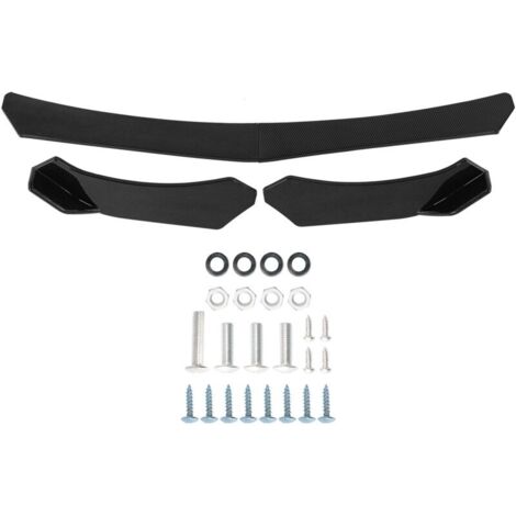 Kit de carrosserie de séparateurs de becquet de lèvre de pare-chocs avant de voiture Style universel en Fiber de carbone adapté pour Civic/Accord