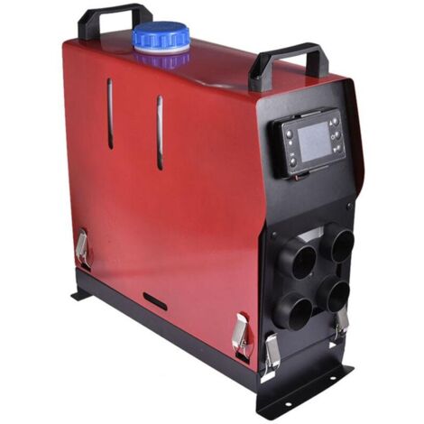 Chauffage à air diesel 12 V/24 V, chauffage de stationnement rapide 5 kW, avec écran LCD et télécommande pour voiture, camping-car, camion, bateau, remorque, camping-car, camping-car