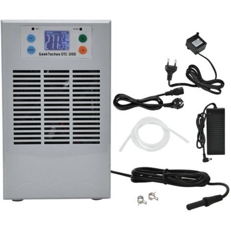 Machine de chauffage de refroidissement numérique du refroidisseur d'eau électronique 35L 100W STC-200