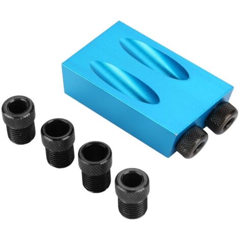 Trou Jig Pocket Locator 15 degrés en aluminium ALLIAGE Meubles pour le travail du bois (1/5)