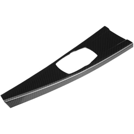 Couverture de panneau multimédia intérieur ABS en Fiber de carbone, garniture de conduite à gauche pour série 3 F30 F34 série 4 F33 F36