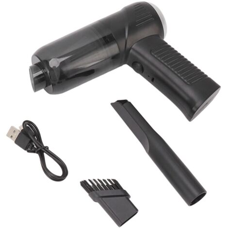 Mini aspirateur de voiture à main sans fil, plumeau d'air pour le nettoyage du clavier d'ordinateur, batterie intégrée (1/5)