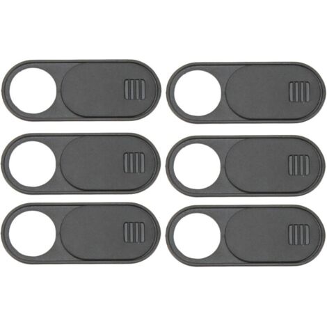 Couvercle coulissant de caméra mince pour voiture, 6 pièces, bloqueur de caméra pour cabine intérieure, remplacement pour Tesla modèle 3 Y (1/5)