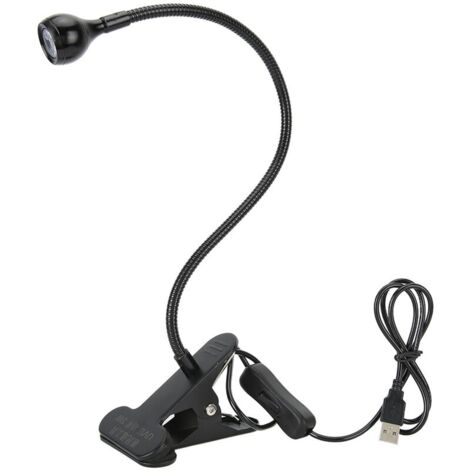 Lampe à colle UV USB 3W, lumière ultraviolette LED violette, USB avec Clip et interrupteur pour la réparation de téléphones (1/5)