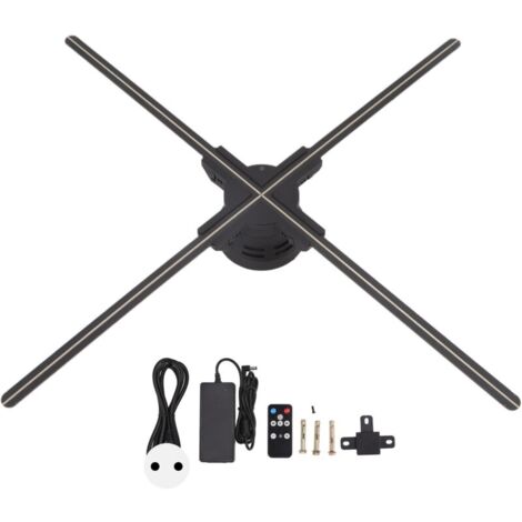 Projecteur hologramme 3D 70cm – Résolution 1600x832 – 832 LED – WIFI – Alimentation AC100-240V – Luminosité 2500 cd/㎡