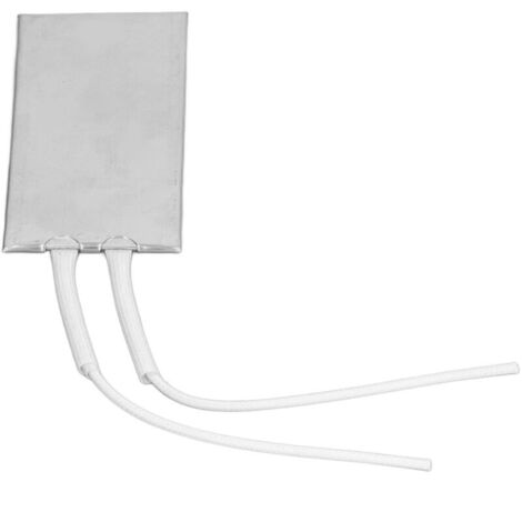 Plaque d'élément chauffant PTC thermostatique en acier inoxydable, 100x50mm, 120W, 220V, pour ventilateur de voiture