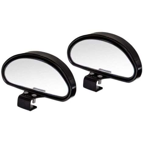 Retroviseur Conduite Accompagnée Retroviseur Angle Mort Miroir D'angle Mort RéTroviseur Conduite Accompagnée pour Tous Les Voitures- Miroir Convexe Angle réglable (2Pcs-A)