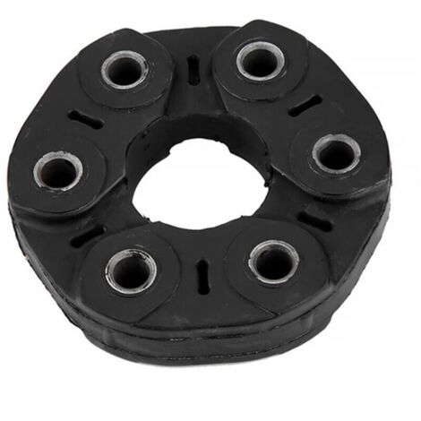 Disque flexible d'arbre de transmission, 96 mm de diamètre, 6 trous en alliage d'aluminium noir antirouille 26111209168 de remplacement pour voiture 128i 2008-2013 (1/4)